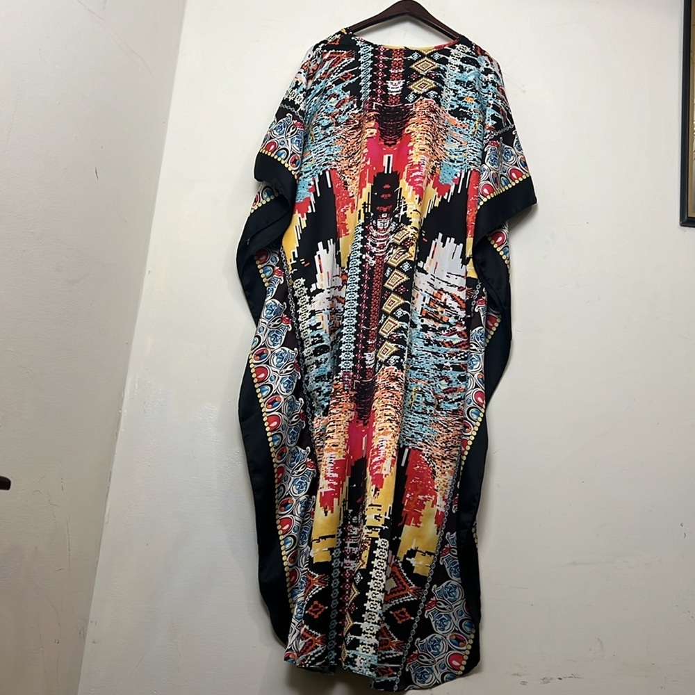 Alexandra Long Caftan by Winlar Size fits all L-3XL